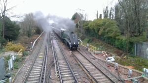 Rare find.. Union of South Africa..60009.. The Cathedrals Express.. Steam engine