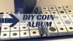 DIY COIN COLLECTION ALBUM – How to make your own coin album for storing coin collection