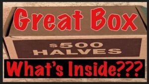 Crazy Coin Roll Hunt Of A $500 Box Of Halves. Lots Of Proofs