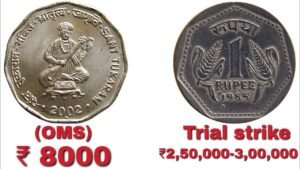 1985 (H) Mark One Rupee coin Value || 2002 Sant Tukaram Coin value