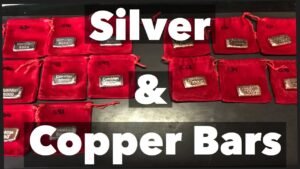 Silver & copper bars 4 sale