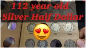 112 year old silver half dollar