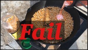 Popcorn vs molten aluminum