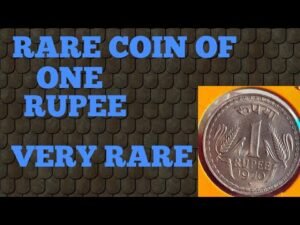 ONE RUPEE RARE COIN OF INDIA (1970)