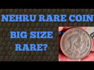 5 RUPEE BIG SIZE NEHRU COIN RARE