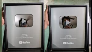 YouTube Sent a Silver Play Button (YouTube Awards)