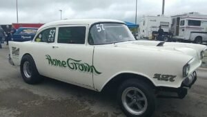 57 chevy gasser, homegrown, 2019 Southeast Gassers London KY Dragway