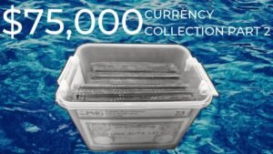 $75,000 WORTH OF WORLD BANKNOTES Part 2 – Most Valuable World Banknote & Paper Money