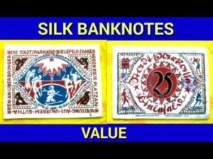 SILK BANKNOTE | BIELEFELD GERMANY BANKNOTES