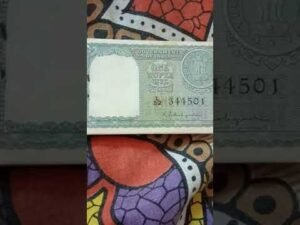 One rupee rare note of india