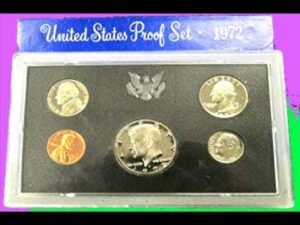 US PROOF SET 1972 value
