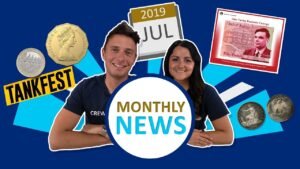 July News – 2020 coins announced, face of the £50 revealed and more!