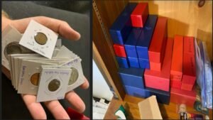 Coin collection and mail call