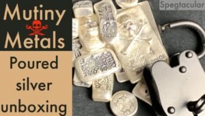 Unboxing poured silver from Mutiny Metals!