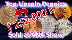Top Lincoln Pennies Sold at 2019 ANA Show