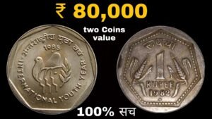 अंतरराषट्रीय युवा वर्ष का 1985 एक रुपया 35 से 50 हज़ार कीमत 100% सच