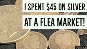 I spent $45 on SILVER at a flea market!