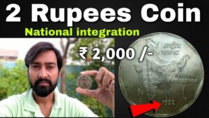 2 rupees coin national integration – 1992 || 2 rupees coin 1992 value #iconicindia