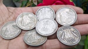 One rupee big coin 1975 to 1982 real price ? #iconicindia