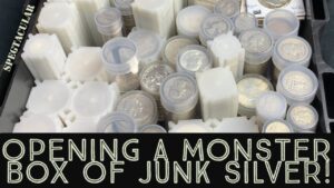 Opening a monster box of junk silver!