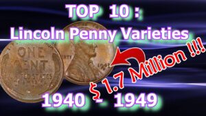 Top 10 1940’s lincoln penny varieties worth money