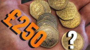 Collecting 50p coins – £250 bank run #10