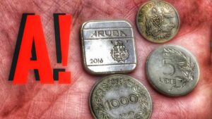 My coin collection – part a! 155 coins from 7 countries beginning with a!