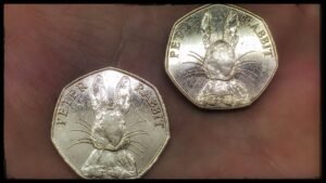 Peter Rabbit Double! – 50p Coin Hunt – £250 Bank Run #18