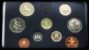 1992 united kingdom proof coin set – coin set showcase #1