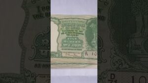 5 rupees rare notes of india/3deer/6deer notes full information