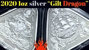 2020 1oz silver “Gilt Dragon”