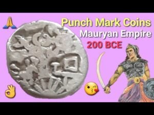 ANCIENT India Punch Mark Coins || Mauryan Empire Silver Coins.
