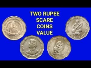 2 Rupees Scare Copper Nickle Coin Value || Rare Two Rupees Coin Value