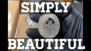 Beautiful silver round