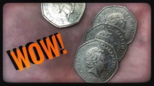 Wow! The Luck Continues! 50p Coin Hunt (£250 Bank Run) #20