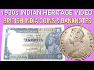 BRITISH INDIA COINS AND BANKNOTES