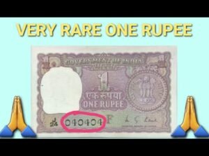 1973 One Rupee Rare Note Value Sign By M G Kaul.