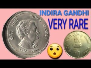 Very Rare Coin Of Indira Gandhi.