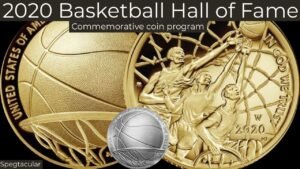 2020 Basketball Hall of Fame commemorative coin program.