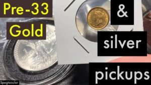 A pre 33 gold and some silver pickups!