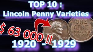 Top 10 1920’s Lincoln Penny Varieties Worth Money