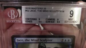 MTG Masters 25 Jace The Mind Sculptor BGS 9 : 9 Cent 9 Corn 9.5 Edges 9.5 Surf, Up for Auction!