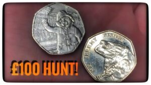 £100 Mini 50p Coin Hunt! – Paddington, Mr Fisher and more! – Bank Run #24