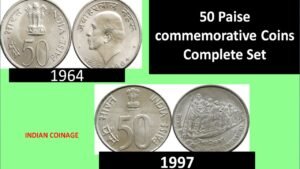 50 Paise Commemorative Coins Set in India || IndianCoinage