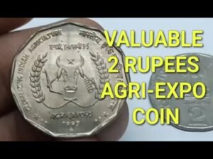 2rs 1995 agro expo coin || 2 Rupees 1995 AGRI EXPO Coin Value || Most Valuable Two Rupees Coin.