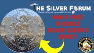 Win a 10oz Silver Queens Beast Coin! + Giveaway winner announced!