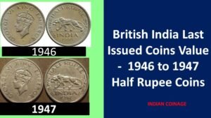 1947 King George VI Half Rupee Tiger Coins Value || Old Coins Value || IndianCoinage
