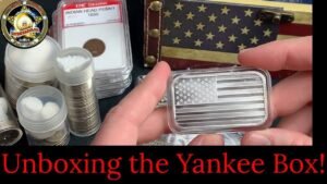 Look at the precious metals and collectibles in this box! The Yankee box.