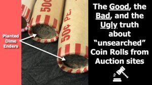 EBay Unsearched Coin Rolls – How did I score?