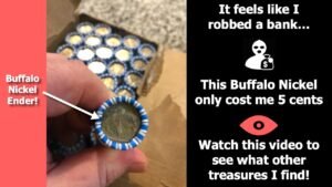 Nickel Coin Roll Hunt – Feels like I robbed a bank